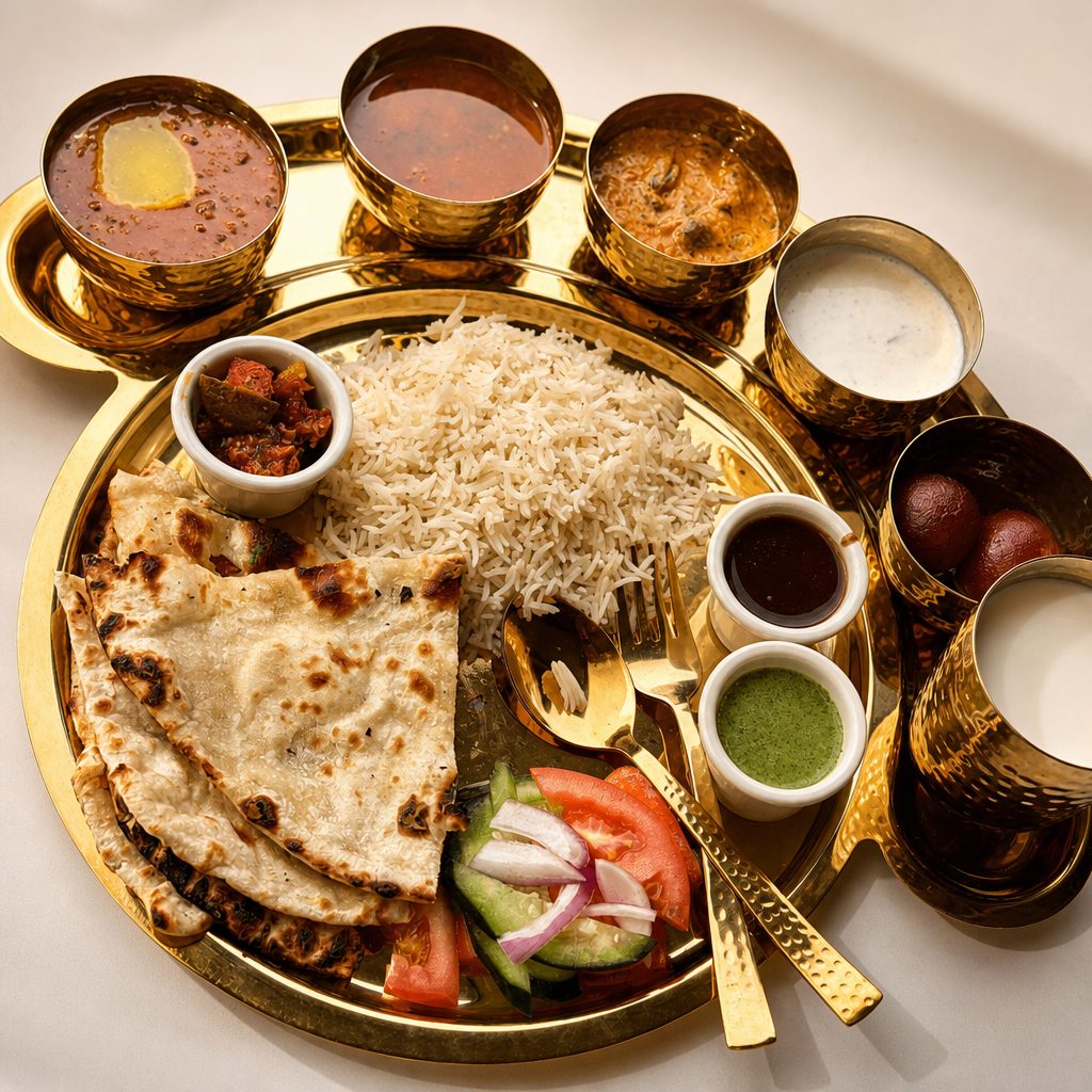 Veg Thali.